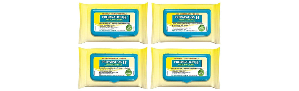 Review - Preparation H (48 Count) Flushable Medicated Hemorrhoid Wipes
