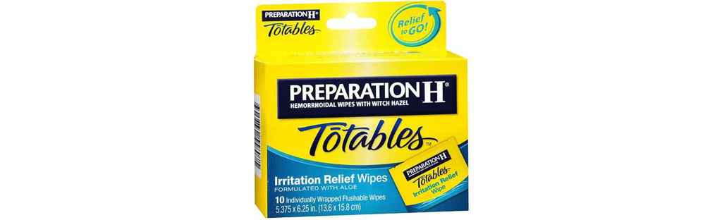 Preparation H Totables, Hemorrhoidal Wipes Review