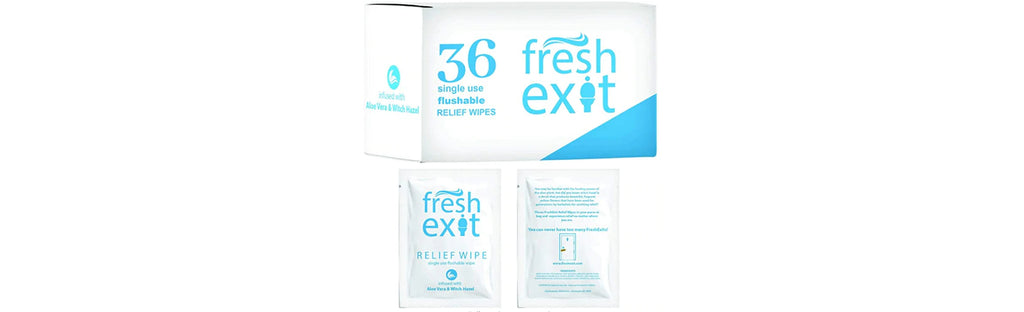 Review for FreshExit Individually Wrapped Hemorrhoid Wipes
